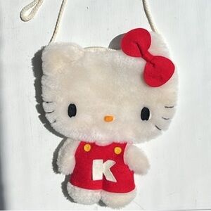 🌻 Vintage Hello Kitty Plush Pochette